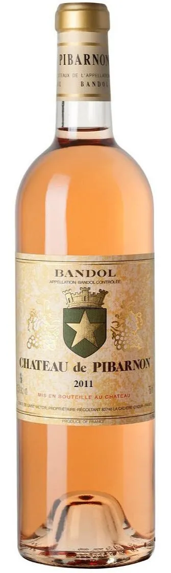Scea château de Pibarnon Château De Pibarnon, Rosé, 2011, Bandol. Bottle image