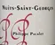 Philippe Pacalet, Rosso, 2017, Nuits-Saint-Georges. Etichetta frontale