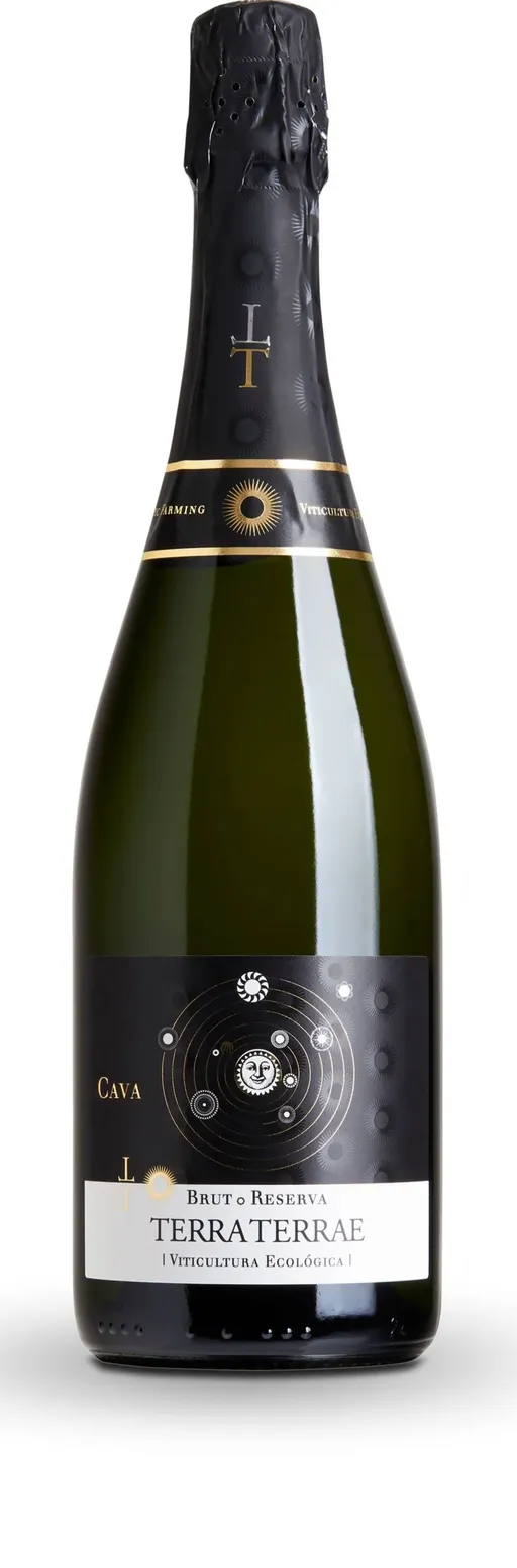COVIDES S.C.C.L. Terra Terrae, Reserva, Blanco, NV, Cava. Imagen de botella