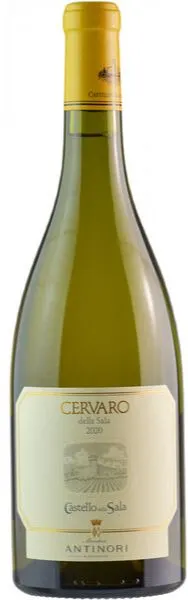 Marchesi Antinori Cervaro della Sala, Blanco, 2020, Umbria. Imagen de botella