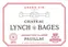 CHATEAU LYNCH BAGES Château Lynch-Bages, Cinquième Cru Classé, Red, 2014, Pauillac. Front label