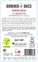 DCOOP S.C. AND DOMINIO DE BACO, Syrah, Red, 2022, La Mancha. Back label