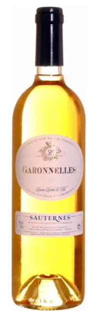 LUCIEN LURTON (CAMARSAC) Garonnelles, Bianco, 2018, Sauternes. Immagine della bottiglia
