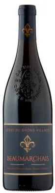 VIGNERONS BEAUCAIROIS Beaumarchais, Red, 2018, Côtes du Rhône Villages. Bottle image