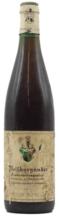 Weinkellerei Lenz Moser Lenz Moser, Weißburgunder, Trockenbeerenauslese, Bianco, 1979, Burgenland. Immagine della bottiglia