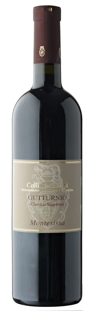 Azienda Agricola Montesissa Francesco s.s. Ronchi Pierina Gutturnio classico superiore, Rosso, 2021, Colli Piacentini. Immagine della bottiglia