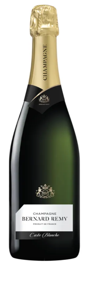 REMY BERNARD Carte Blanche, White, NV, Champagne. Bottle image