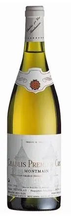 SOCIETE GERARD TREMBLAY Montmain, White, 2020, Chablis premier cru. Bottle image