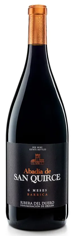 BODEGAS ABADIA SAN QUIRCE SL. SQ ABADIA DE SAN QUIRCE, 6 MESES BARRICA, Rot, 2020, Ribera del Duero. Flaschenabbildung