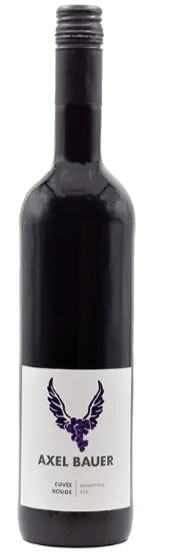 Axel Bauer, Cuvée Rouge Handwerk, Red, 2021, Badischer Landwein. Bottle image