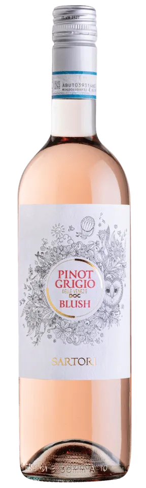 Sartori di Verona Blush, Rosado, 2021, delle Venezie / Beneških okolišev. Imagen de botella