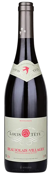 DOMAINE LOUIS TETE (LANTIGNIE) LOUIS TETE, Rosso, 2016, Beaujolais Villages. Immagine della bottiglia