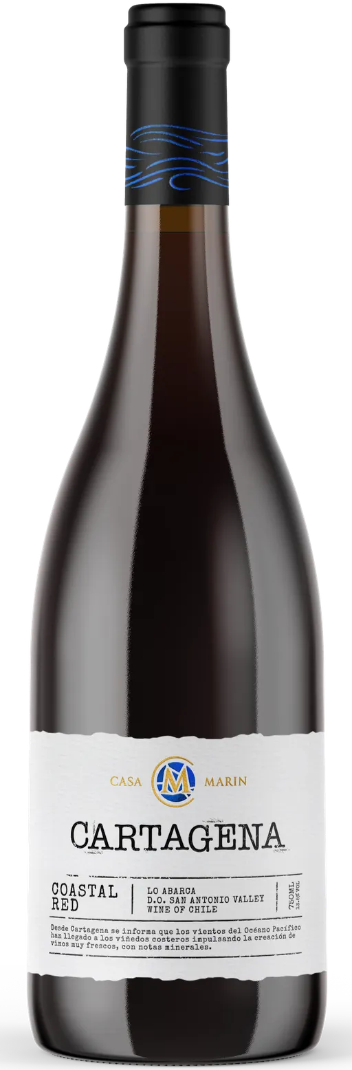 Vina Casa Marin Limitada CARTAGENA, COASTAL RED, Red, 2017, Valle de San Antonio. Bottle image