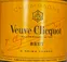 Veuve Clicquot Ponsardin Veuve Clicquot, White, NV, Champagne. Front label