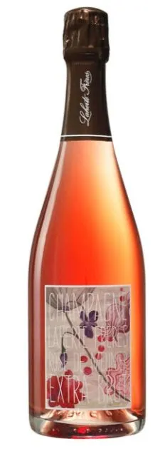 Champagne Laherte Freres Rose de Meunier, Rosato, NV, Champagne. Immagine della bottiglia