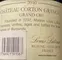 INDIVISION LOUIS NOEL LATOUR Chateau Corton Grancey, Grand Cru, Rouge, 2010, Corton. Contre-étiquette