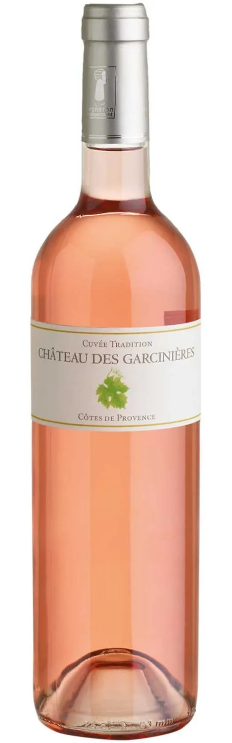 SCEA CHATEAU DES GARCINIERES CHÂTEAU DES GARCINIÈRES, Cuvée Tradition, Rosé, 2022, Côtes de Provence. Bottle image
