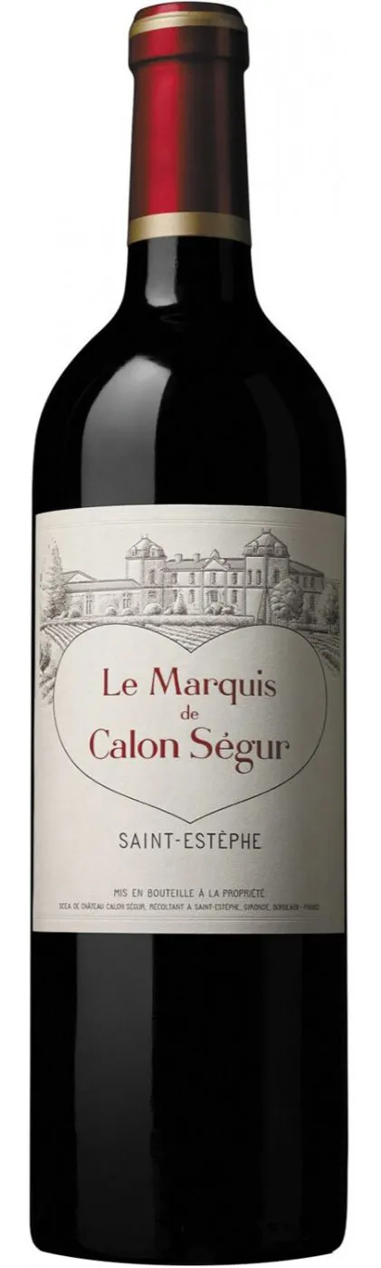 SCEA DU CHATEAU CALON SEGUR Le Marquis de Calon Segur, Red, 2015, Saint-Estèphe. Bottle image