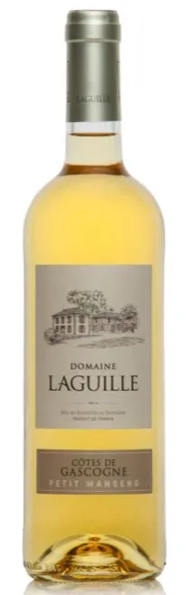 SCEA LA TREILLE (EAUZE) Domaine Laguille, Petit Manseng, Weiß, 2014, Côtes de Gascogne. Flaschenabbildung