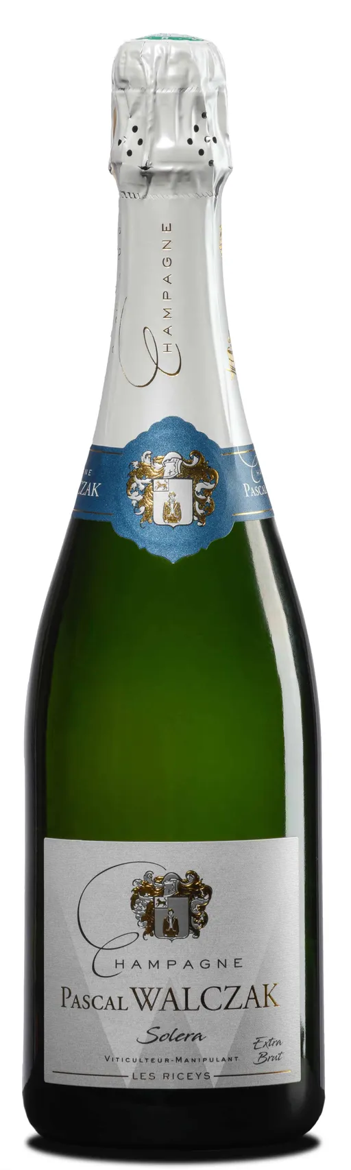EARL WALCZAK PERE ET FILS (LES RICEYS) Soléra, White, 2020, Champagne. Bottle image