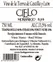 BODEGAS Y VIÑEDOS VALHONDO SL Cielo Morañego, Vino de Autor, Red, 2016, Castilla y León. Front label
