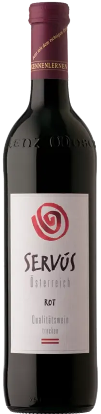 Weinkellerei Lenz Moser Servus, Red, NV, Niederösterreich. Bottle image