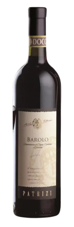 MANFREDI ALDO & C s.r.l. PATRIZI, Rot, NV, Barolo. Flaschenabbildung
