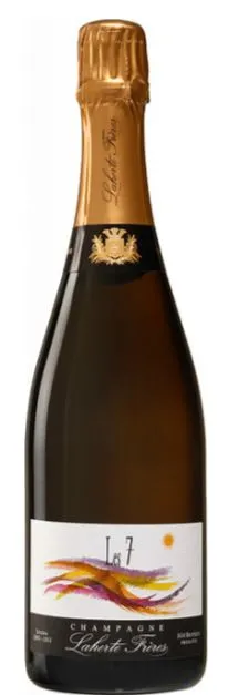 Champagne Laherte Freres Les 7, Bianco, NV, Champagne. Immagine della bottiglia