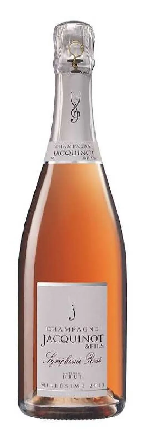 Champagne Jacquinot & Fils SYMPHONIE ROSE JACQUINOT ET FILS, Rosé, 2013, Champagne. Image de la bouteille