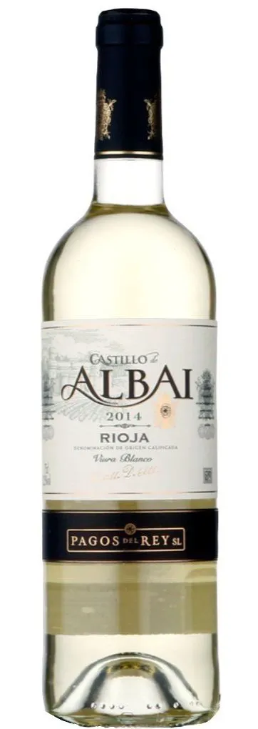 Pagos Del Rey Castillo De Albai, Blanc, 2014, Rioja. Image de la bouteille