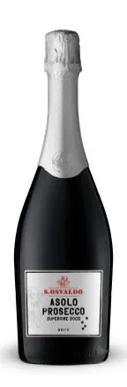 Montelvini srl S.OSVALDO, Weiß, NV, Colli Asolani - Prosecco / Asolo - Prosecco. Flaschenabbildung