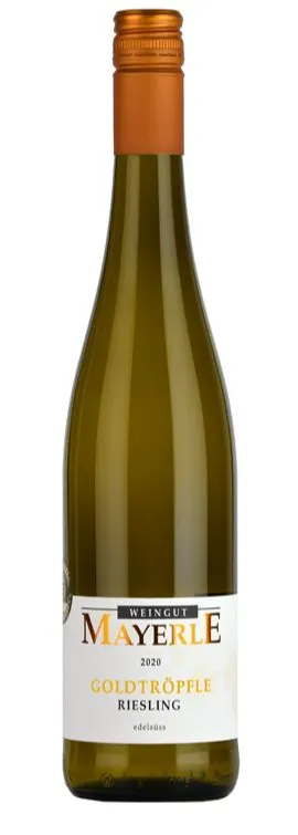 Weingut Mayerle, GOLDTRÖPFLE EDELSÜSS, White, 2020, Württemberg. Bottle image