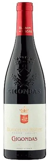 CELLIER DE MONTERAIL - COMPAGNIE VINICOLE DE LA MEDITERRANEE - C V M L G S - C DE MONTENEY - BLASON DU RHONE, Red, 2019, Gigondas. Bottle image