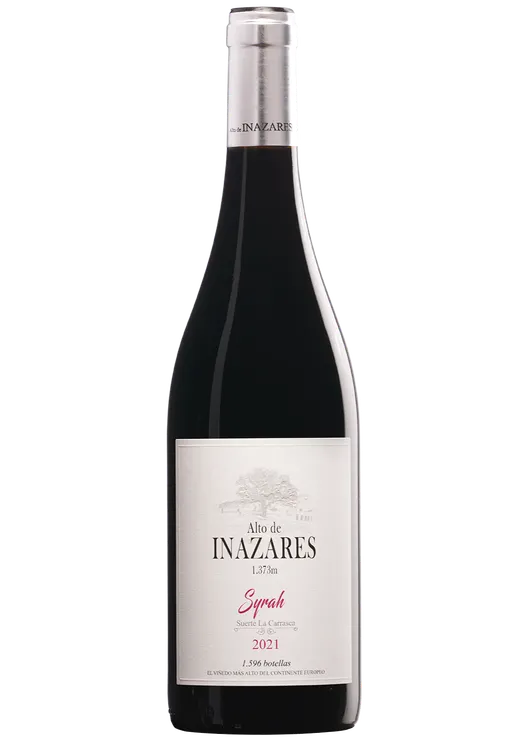 Alto de Inazares Cota 1.373 Metros Alto de Inazares Syrah, Red, 2021. Bottle image