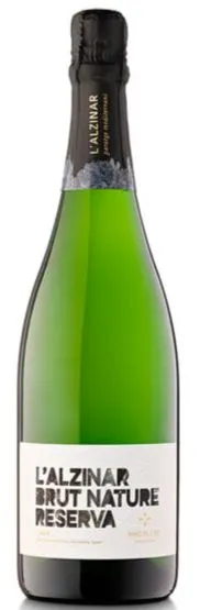 VINS EL CEP SL L'ALZINAR, Reserva, Blanco, 2017, Cava. Imagen de botella