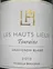 Famille Bougrier Les Hauts Lieux, White, 2019, Touraine. Front label