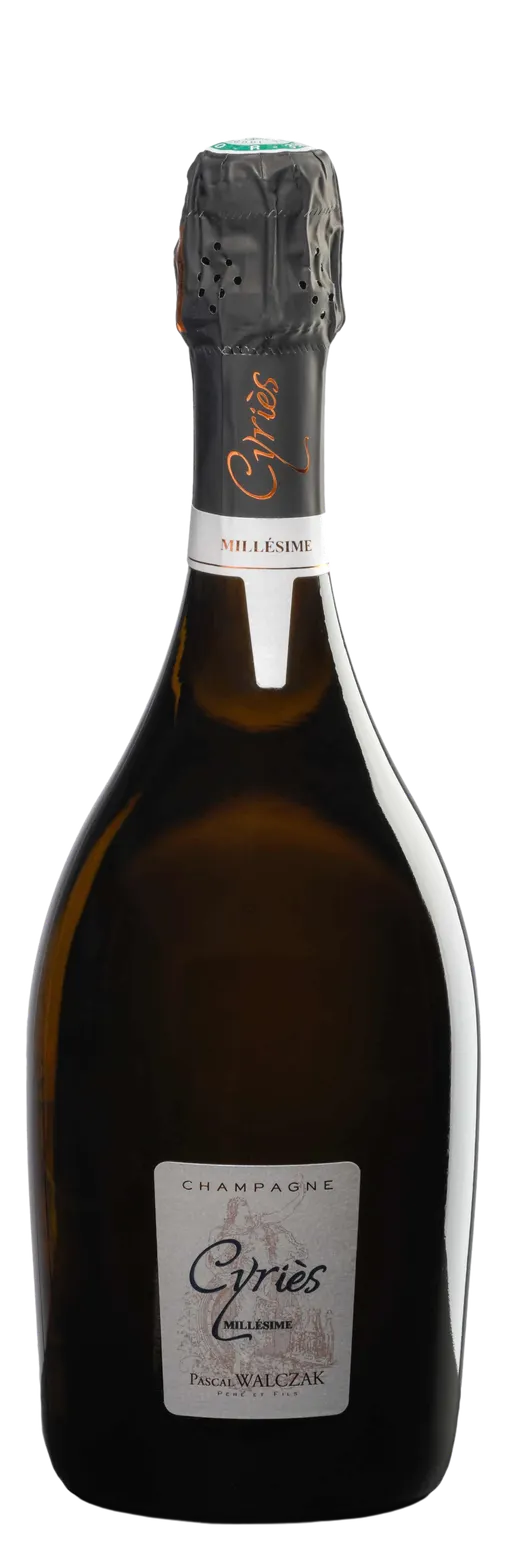 EARL WALCZAK PERE ET FILS (LES RICEYS) Cyriès, Bianco, 2018, Champagne. Immagine della bottiglia