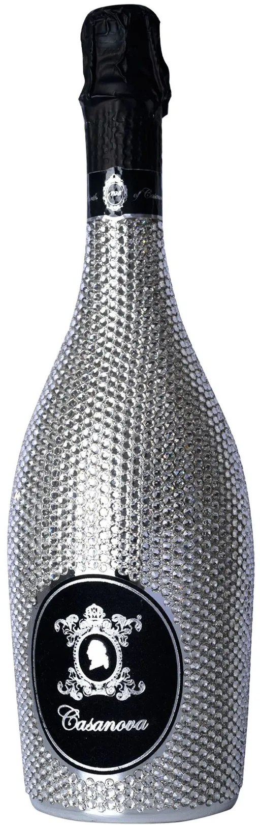 CASANOVA PROSECCO Casanova, SWAROVSKI EXCLUSIVE EDITION, Bianco, NV, Prosecco. Immagine della bottiglia