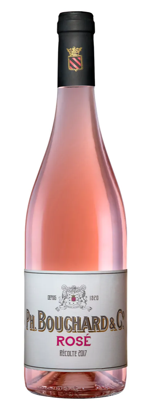 Seignouret Freres Ph. BOUCHARD & Cie, Rosato, 2017, Côtes du Rhône. Immagine della bottiglia
