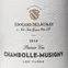 Édouard Delaunay, Red, 2019, Chambolle-Musigny premier cru Les Fuées. Front label