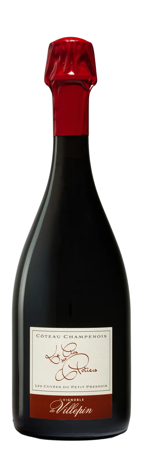 CHAMPAGNE DE VILLEPIN (BOURSAULT), Le clos des potiers, Red, 2019, Coteaux champenois. Bottle image