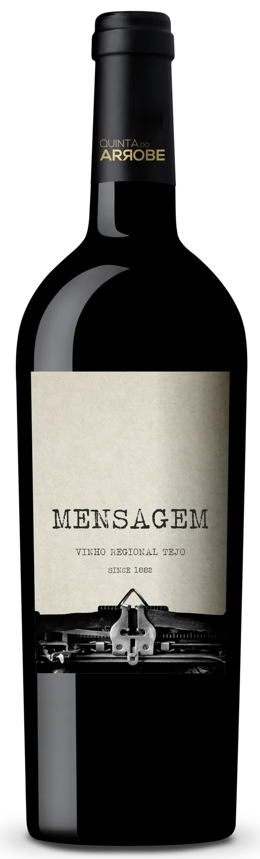 Quinta do Arrobe Mensagem, Rosso, 2018, Tejo. Immagine della bottiglia