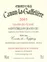 SOCIETE CIVILE DES COMTES VON NEIPPERG Château Canon-La-Gaffelière, Premier Grand Cru Classé, Rot, 2005, Saint-Emilion grand cru. Das hintere Etikett