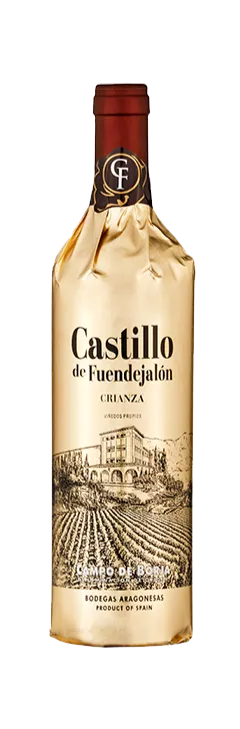 BODEGAS ARAGONESAS SA Castillo De Fuendejalon, Crianza, Rot, 2013, Campo de Borja. Flaschenabbildung