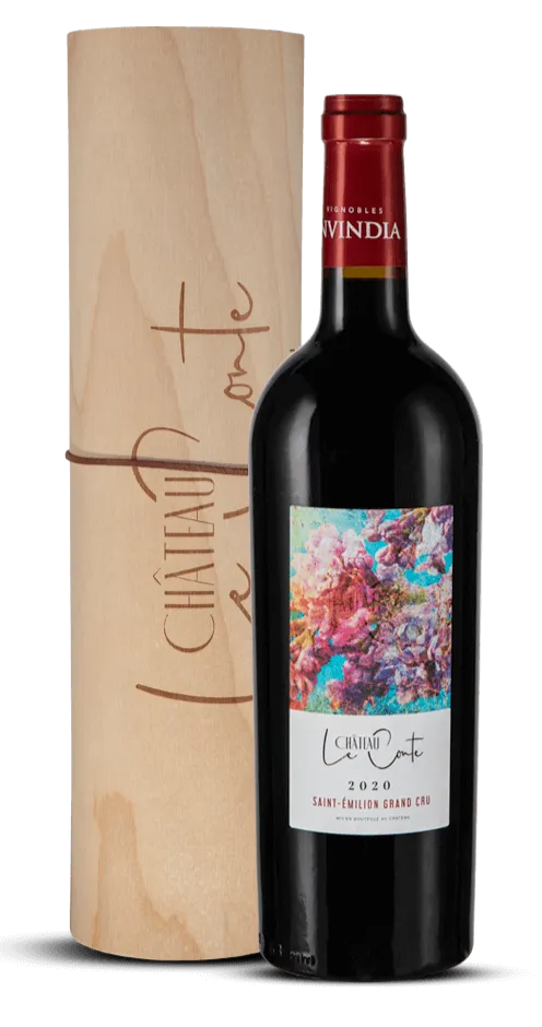 VIGNERONS ST HIPP Château Le Conte, Red, 2019, Saint-Emilion grand cru. Bottle image
