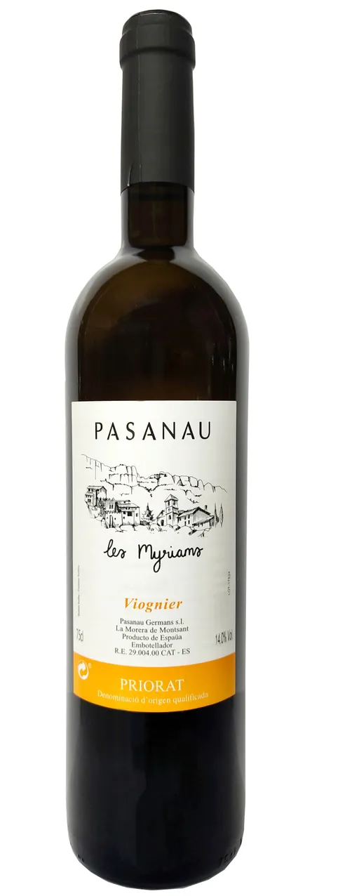 Celler Pasanau PASANAU, Les Myriams, Blanco, 2022, Priorat / Priorato. Imagen de botella