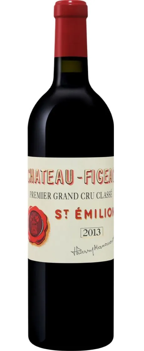 SCEA FAMILLE MANONCOURT (SAINT-EMILION) CHATEAU FIGEAC, Premier Grand Cru Classé, Rouge, 2013, Saint-Emilion grand cru. Image de la bouteille