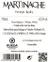 BODEGAS VETONÉ MARTINACHE, White, 2021, Rueda. Back label