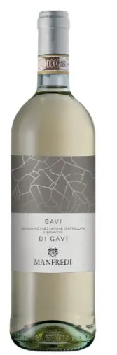 MANFREDI ALDO & C s.r.l. MANFREDI, del comune di GAVI, Blanco, NV, Gavi / Cortese di Gavi. Imagen de botella
