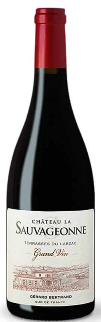 La Sauvageonne Château La Sauvageonne, Red, 2015, Terrasses du Larzac. Bottle image